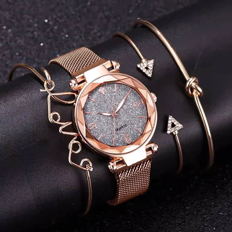 K1065 4PCS Luxury Watches Set for Women