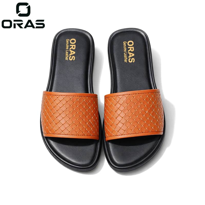 Z3010 ORAS Handmade Genuine Leather Premium Slipper