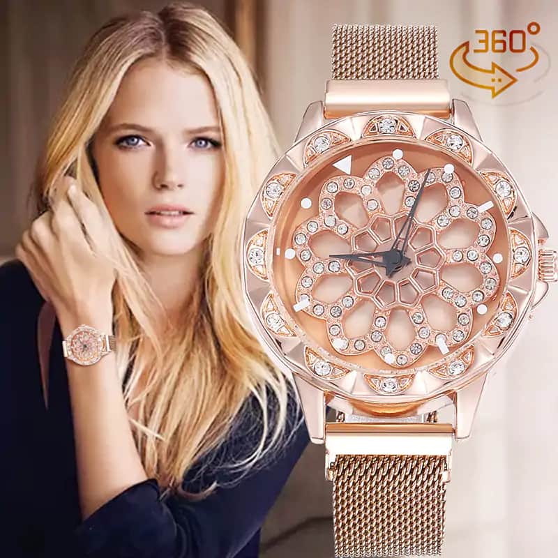 K3005 Magnetic 360 Degree Rotation Watch