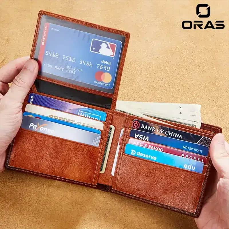 R1048 ORAS Genuine Leather Wallet for Men