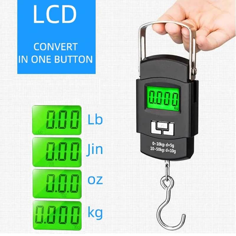 WC17 Portable High-Precision 50kg Electronic Scale