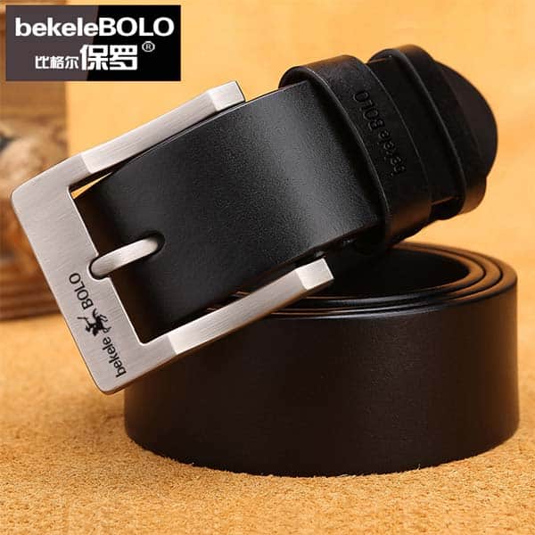 B509 bekeleBOLO Genuine Leather Belt for Men