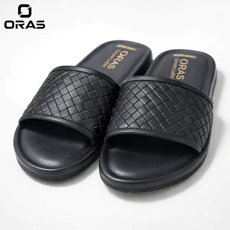 Z3009 ORAS Handmade Genuine Leather Premium Slipper