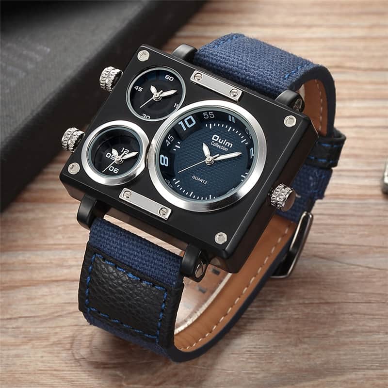 UM11E Oulm Fabric Strap Sports Watch