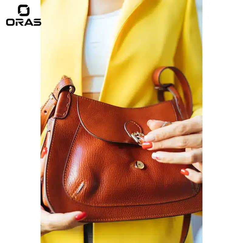 F145 Handmade Genuine leather Crossbody Bag For Women