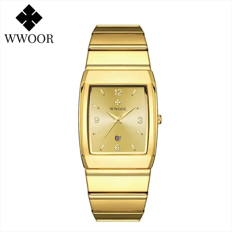 WR22G WWOOR 8888 Square Fashion Watch for Men