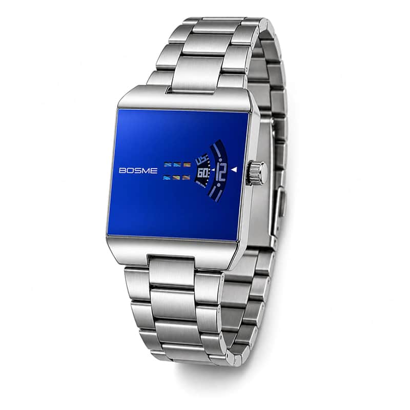 K1161 BOSME Luxury Stainless Steel Watch For Men