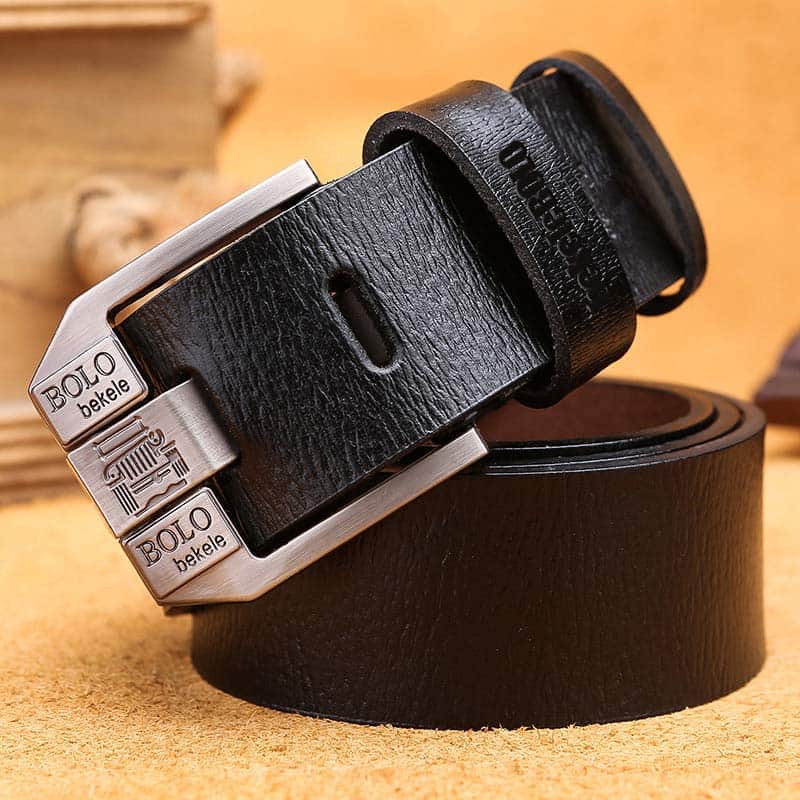 B520 bekeleBOLO Genuine Leather Belt for Men