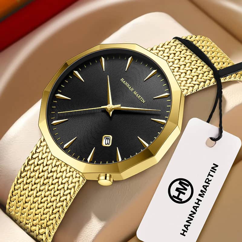 VV1008 HANNAH MARTIN Men's Luxury Stainless Steel Watch