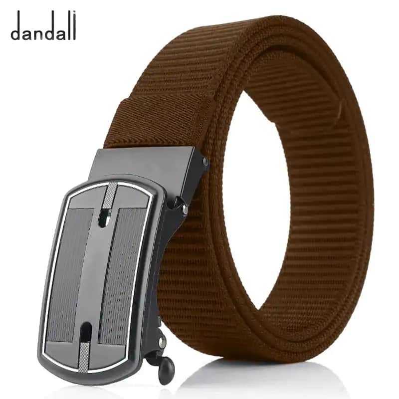 B246 Dandali Nylon Durable Metal Automatic Buckle Belt