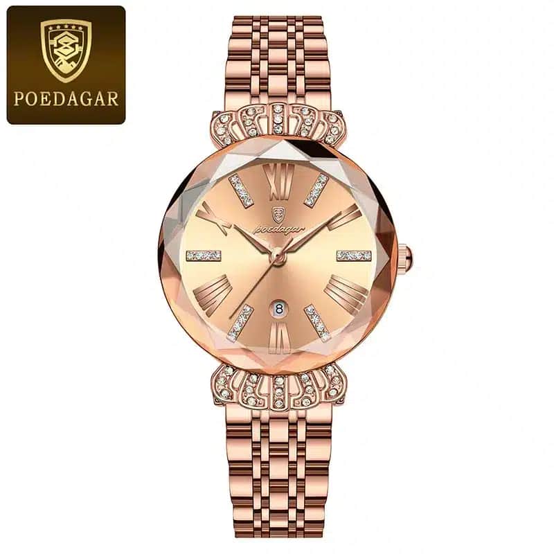 K1015 POEDAGAR 766 Luxury Romantic Watch for Women