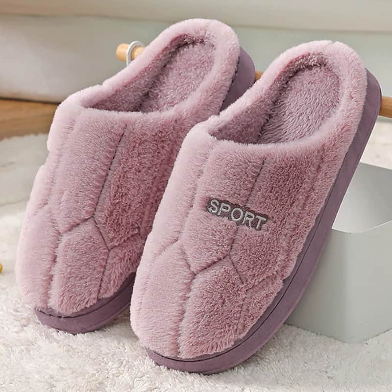 Z7017 Winter unisex warm indoor slippers