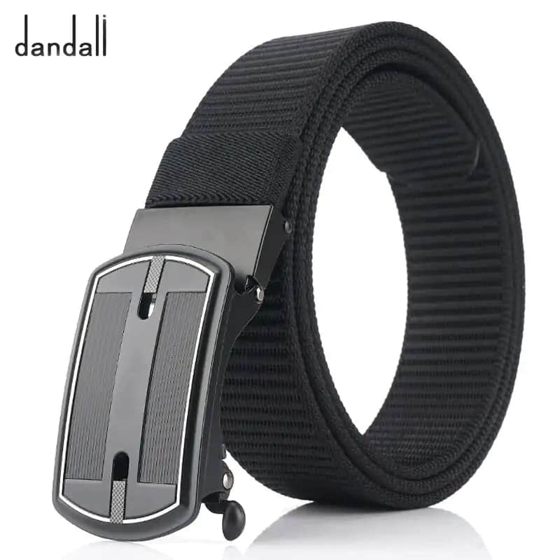 B244 Dandali Nylon Durable Metal Automatic Buckle Belt