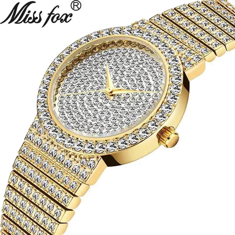 K1054 MISSFOX Luxury Watch For Women