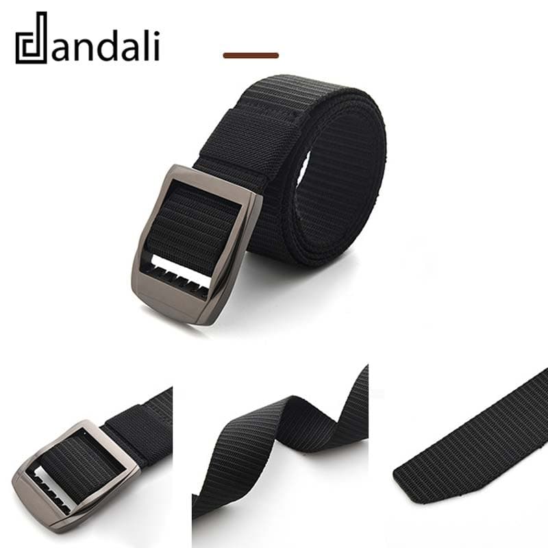 B202 Dandali Canvas Metal Belt