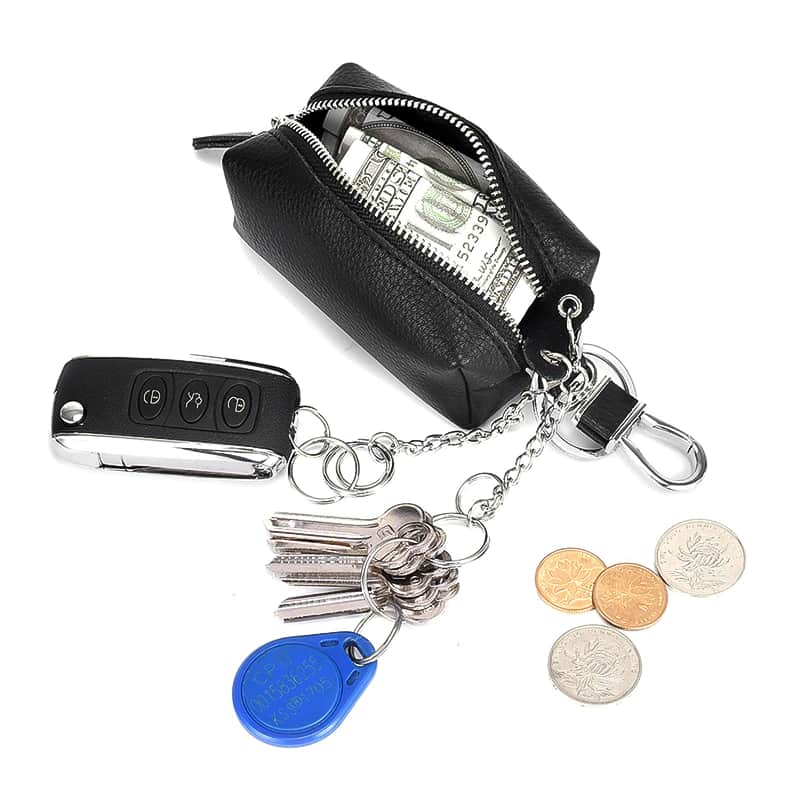 R1095 Genuine Leather Multifunctional Key Wallet