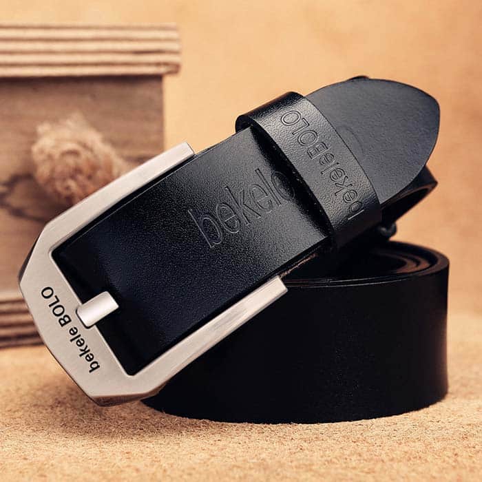 B511 bekeleBOLO Genuine Leather Belt for Men