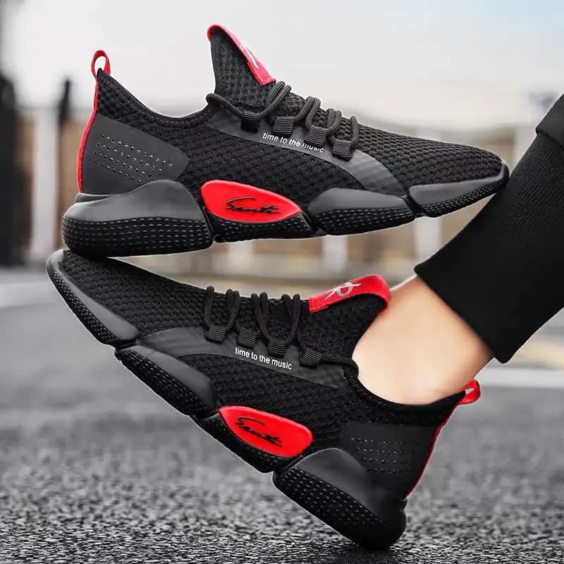 Z1007 Trendy Casual Sneakers – Breathable Running Shoes for Men