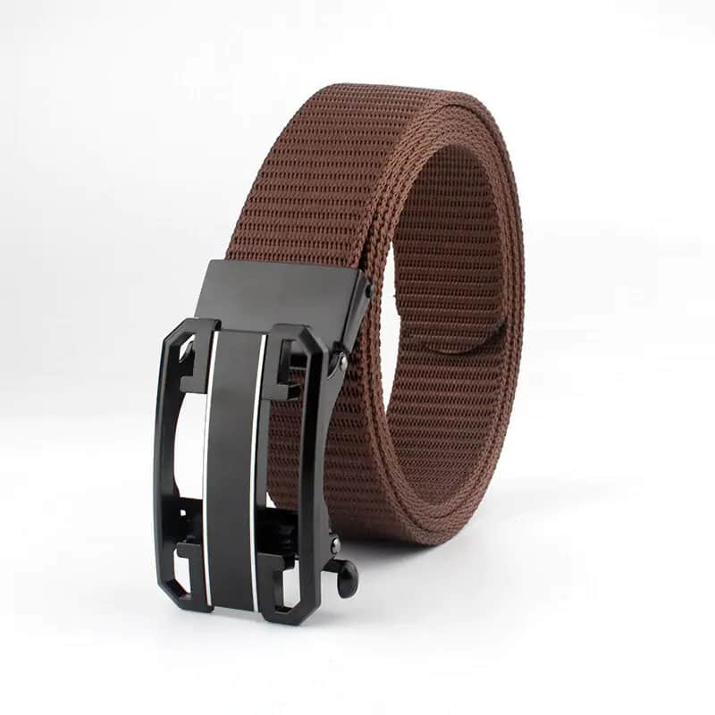 B243 Dandali Nylon Durable Metal Automatic Buckle Belt
