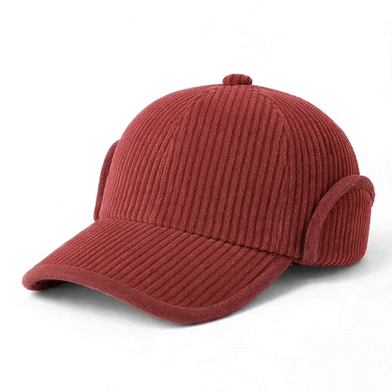 CP1302 Premium Corduroy Fabrics Ear Flap Cap