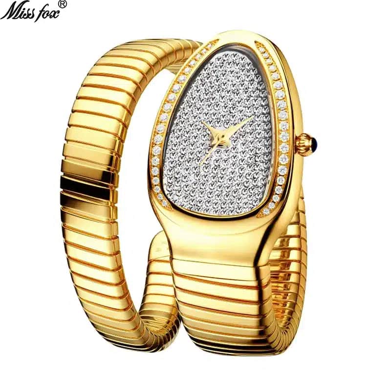 K1047 MISSFOX Luxury Fashion Watch For Women