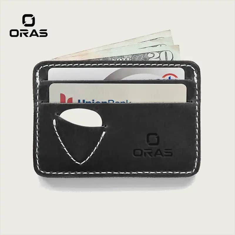 RA97K ORAS Genuine Leather Card Holder Wallet