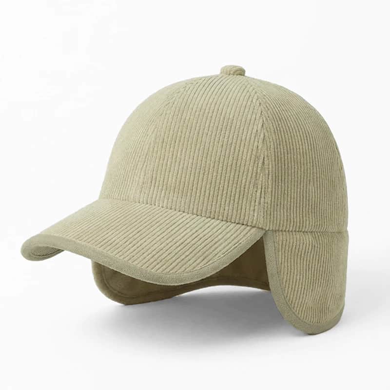 CP1298 Premium Corduroy Fabrics Ear Flap Cap