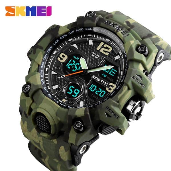 SK54K SKMEI 1155 Dual Display Sports Watch for Men