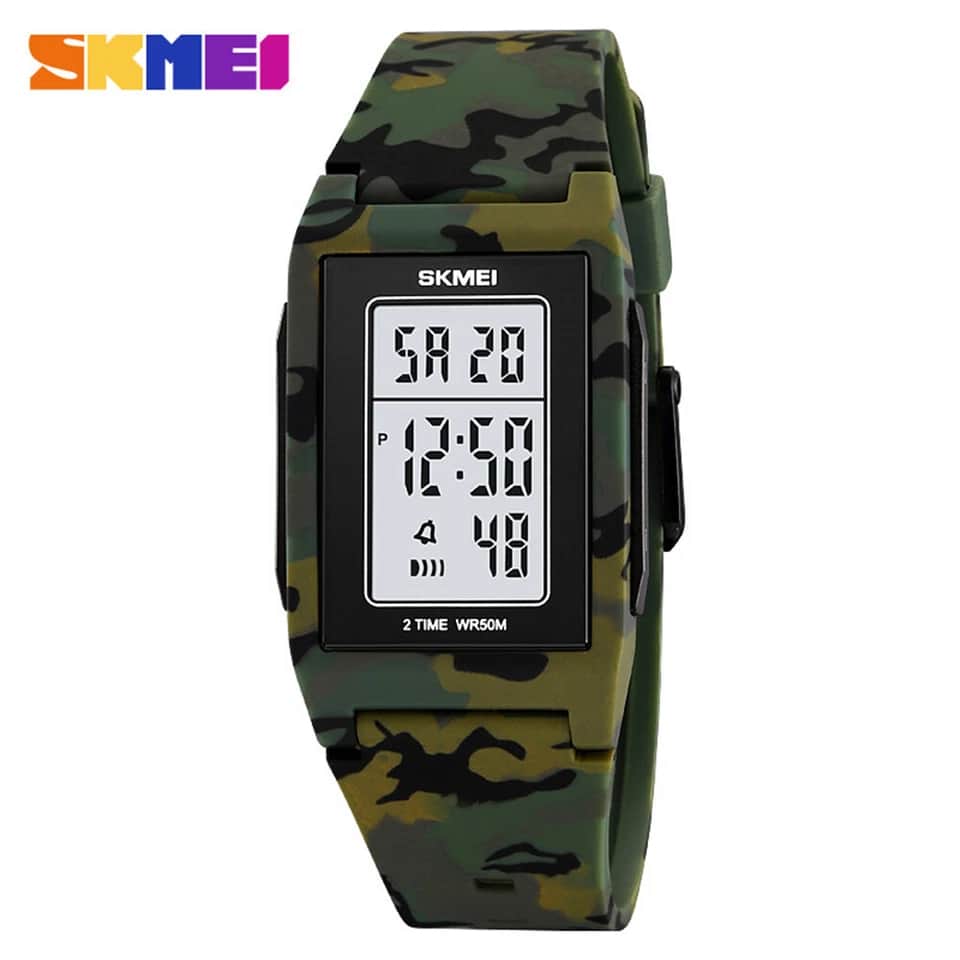 SK117 SKMEI Square Military Style Watch