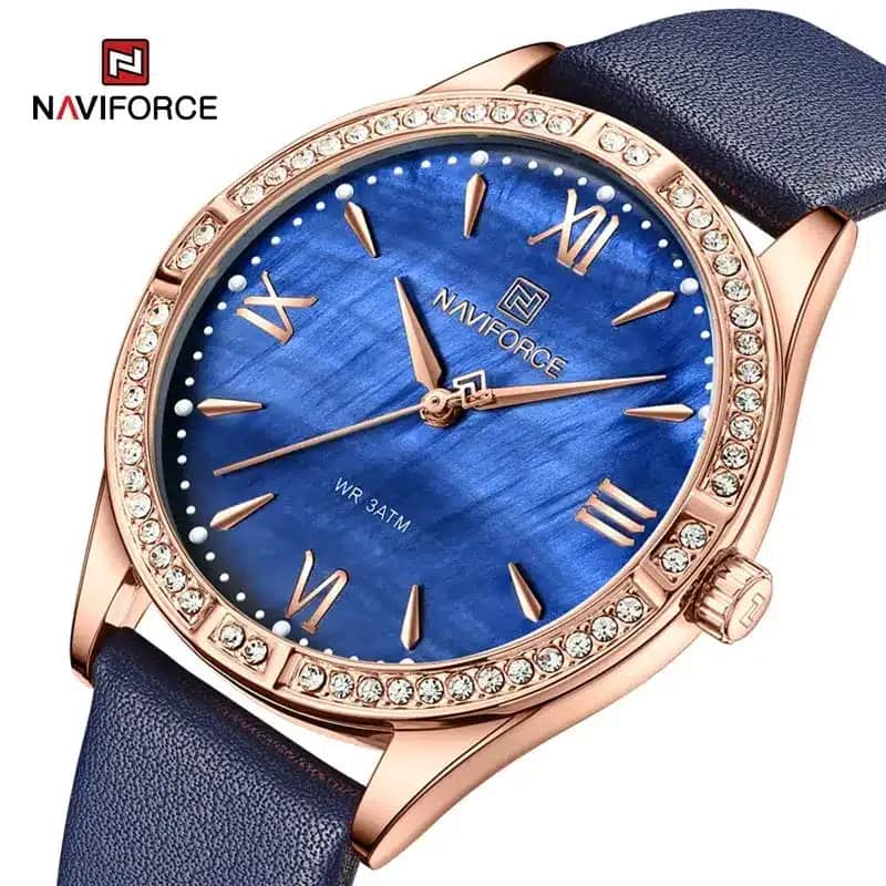 NV139 NAVIFORCE NF50385 Luxury Fashion Elegant Ladies Watch
