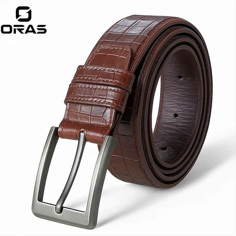 B667 ORAS Genuine Leather Belt for Men