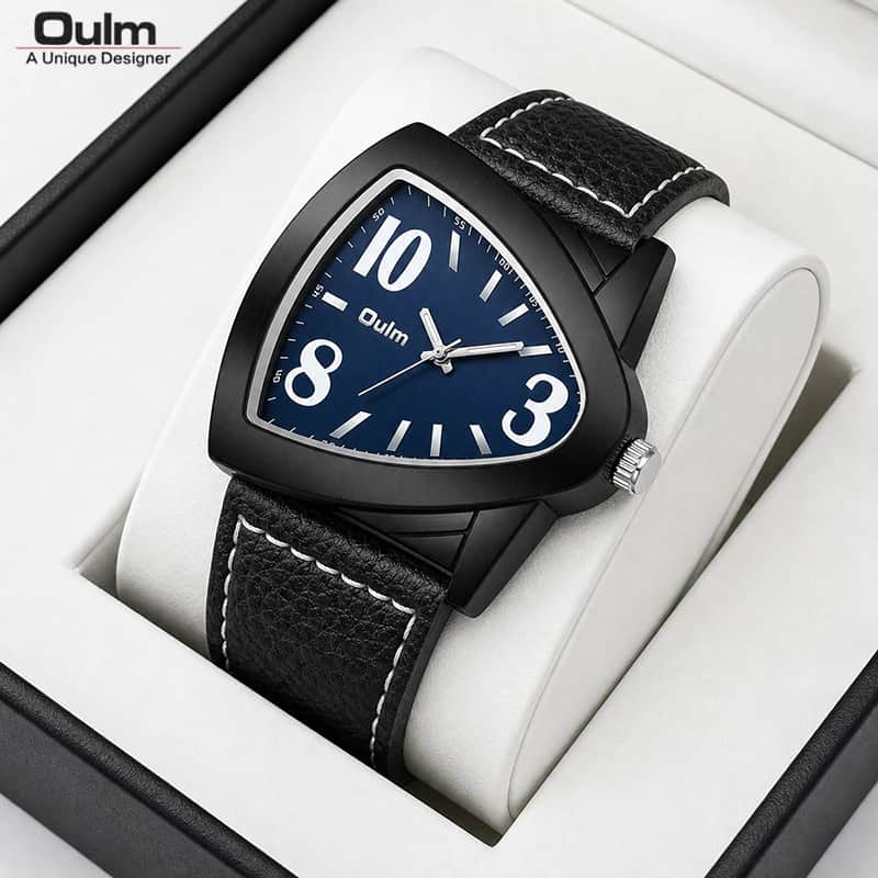 UM34 Oulm Big Dial Unique Triangle Watch