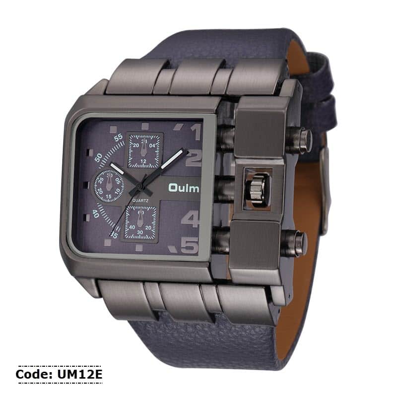 UM12E Oulm 3364 Large Dial Military Style Watch