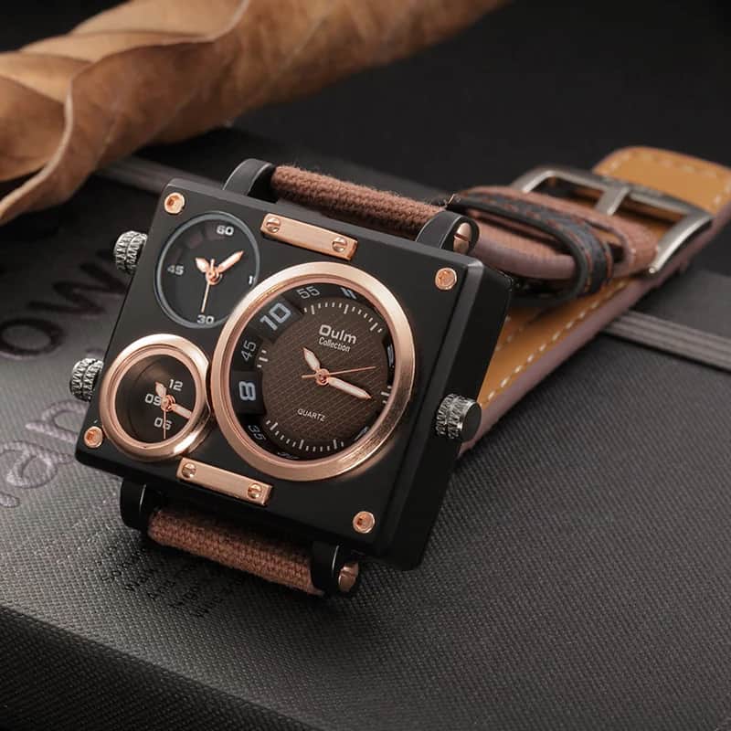 UM11G Oulm Fabric Strap Sports Watch