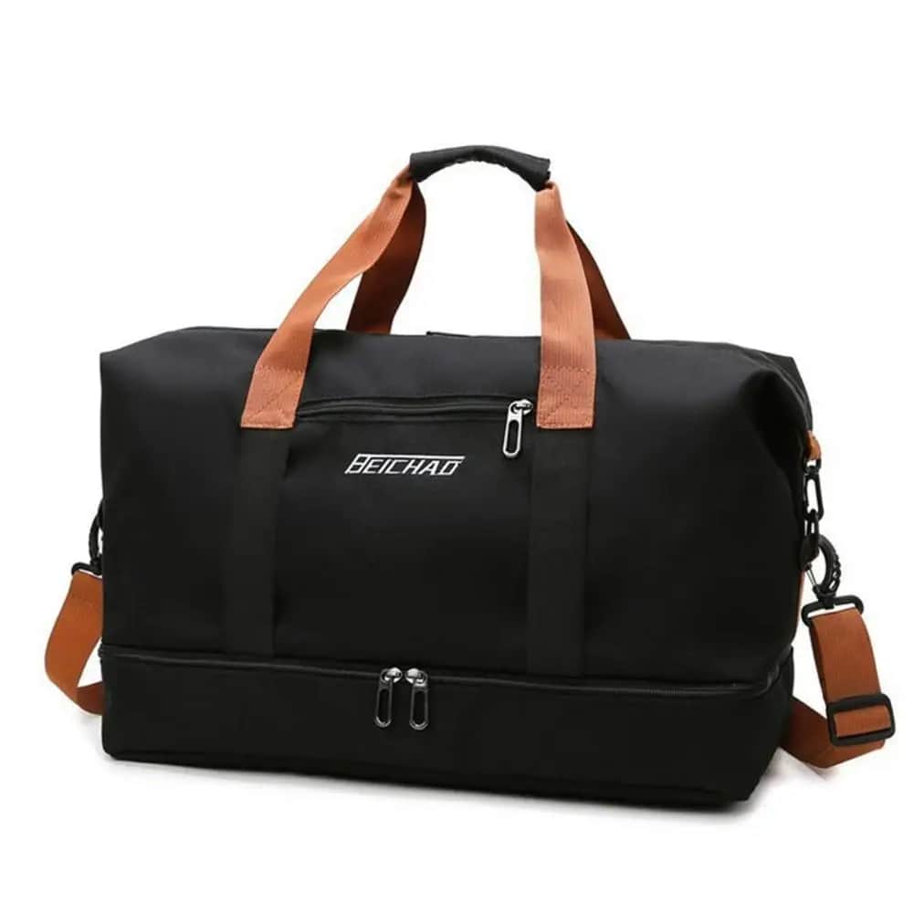 B1028 Versatile Durable Oxford Cloth Duffle Bag with Shoe Compartment